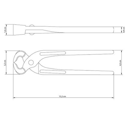 Imagem de Torques carpinteiro 6" 41050/106 tramontina