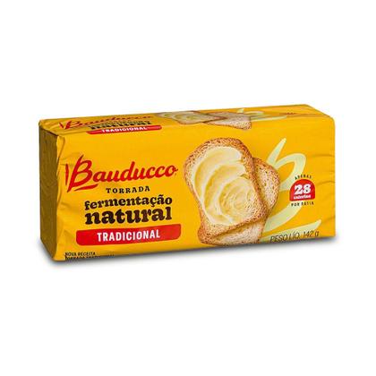 Imagem de Torrada Tradicional Bauducco Kit 3 Pacotes de 142g