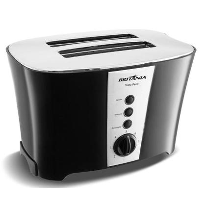 Imagem de Torradeira Britânia Tosta Pane 3 Em 1 Inox 850W 220V - 7 Níveis de Tostagem