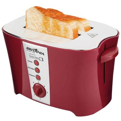 Imagem de Torradeira Britania Tosta Pane - 800W - 220V - Vermelho