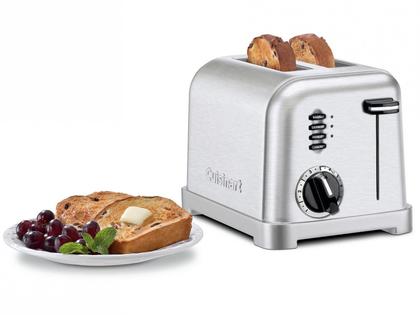 Imagem de Torradeira cuisinart p/ 2 fatias aço escovado 220v cpt-160brb