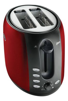 Imagem de Torradeira Elétrica Bbkr De Aço Inox Vermelha Oster 110v Cor Vermelho