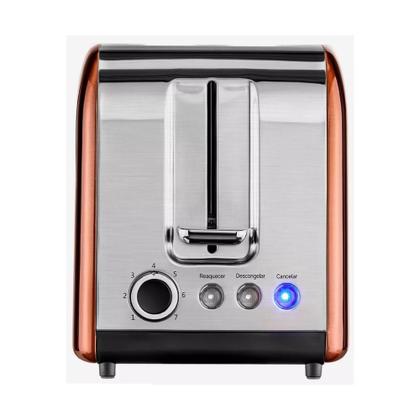 Imagem de Torradeira Elétrica Inox Gradiente Excellence 2 Fatias 850w 110v Cobre Collection