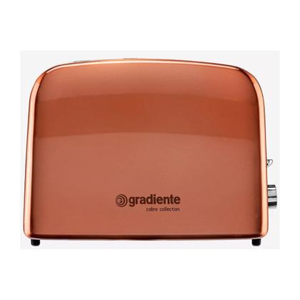 Imagem de Torradeira Elétrica Inox Gradiente Excellence 2 Fatias 850w 110v Cobre Collection