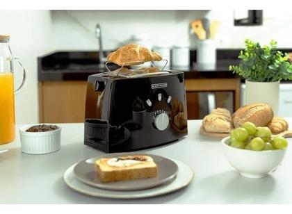 Imagem de Torradeira Tostador Elétrico De Pão 800w Black+decker