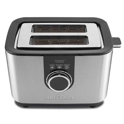 Imagem de Torradeira touch britania inox 7 temperaturas 850w 220v