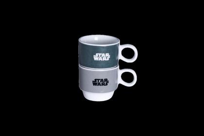 Imagem de Torre 2 Xícaras The Dark Side Star Wars 150ml Oficial