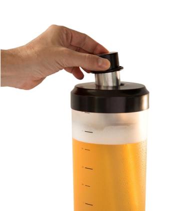 Torre Chopp 2L Com 2 Refil Gelantes - Doutor Beer Imagem de Torre Chopp 2L Com 2 Refil Gelantes