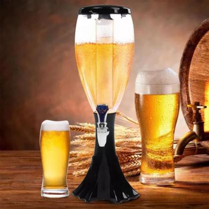 Torre Chopp Chopeira Gelado Choppeira 2,0lt Resfriador Led - MAF Imagem de Torre Chopp Chopeira Gelado Choppeira 2,0lt Resfriador Led