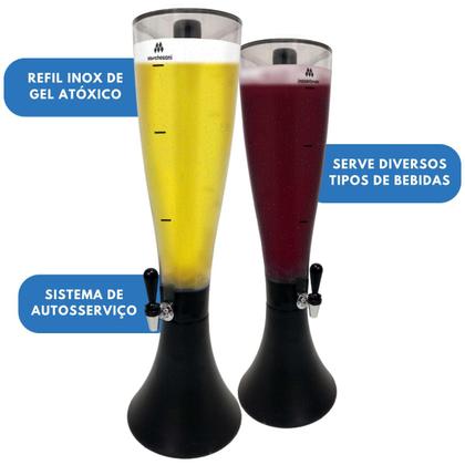 Torre de Chopp MarcBeer 3,5 Litros - Marchesoni Imagem de Torre de Chopp MarcBeer 3,5 Litros - Marchesoni