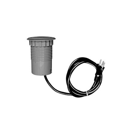 Imagem de Torre De Tomada Pop Qtmov Mini Toten C/ 02 Tomadas Cinza