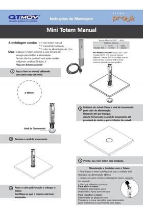 Imagem de Torre De Tomada Qtmov Multiplug Mini Toten C/ 02 10a Branca