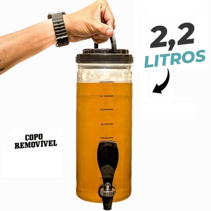 Torre Giratória Beer Até 2.2L Cerveja Chopp Copo Removível - FULL SHOPP Imagem de Torre Giratória Beer Até 2.2L Cerveja Chopp Copo Removível