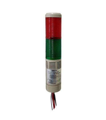 Imagem de Torre Luminosa para Sinalização Contínua ou Intermitente + Alarme Sonoro Modelo LTA - SIBRATEC