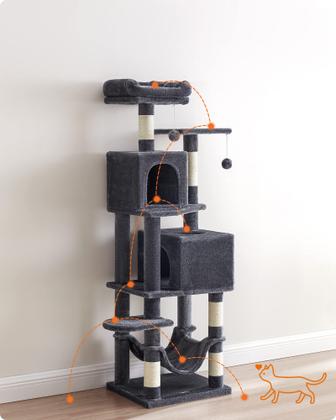 Imagem de Torre para Gatos Feandrea - Arranhador com Cat Tree