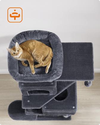 Imagem de Torre para Gatos Feandrea - Arranhador com Cat Tree