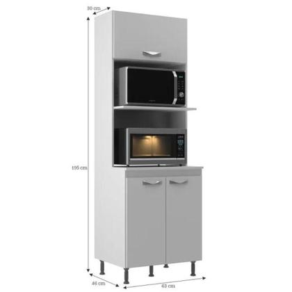 Imagem de Torre Quente Para Forno E Micro-ondas Ipanema - Branco Branco