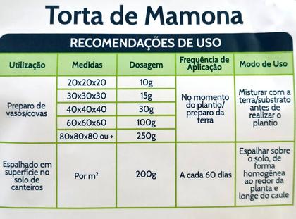 Imagem de Torta de mamona maxgreen 1 kg