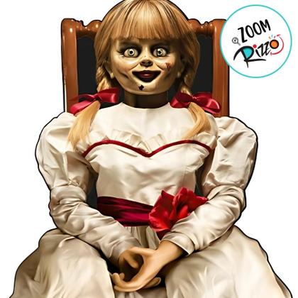 Imagem de Totem Decorativo de Halloween - Annabelle - 100x72cm - 1 unidades - Regina - Rizzo