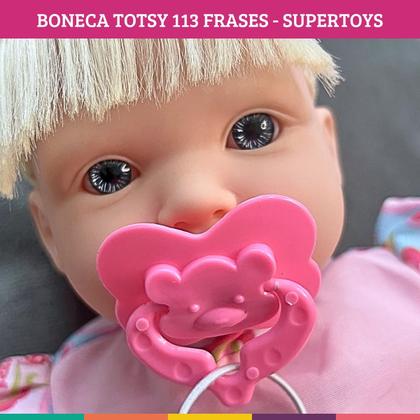 Imagem de Totsy 113 Frases Com Cabelo Boneca Com Acessório Supertoys