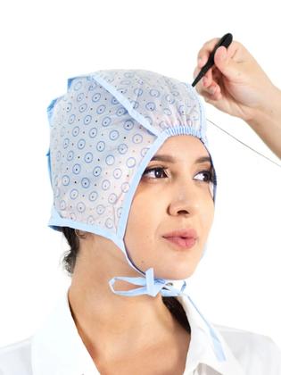 Imagem de Touca Com Agulha Para Mecha PVC