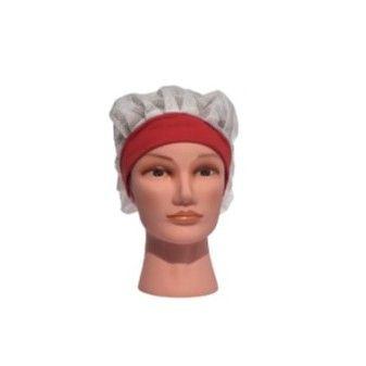 Imagem de Touca com faixa em Malha -  Rede Branca