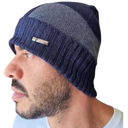 Imagem de Touca Com Gola Cachecol Forrada Térmica Proteção Inverno 