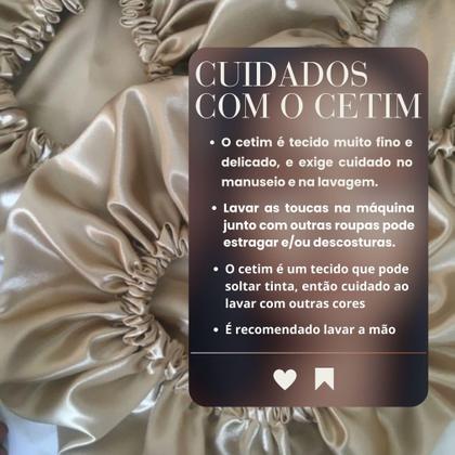 Imagem de Touca de Cetim Dupla-Face Color Anti-Friss Poli
