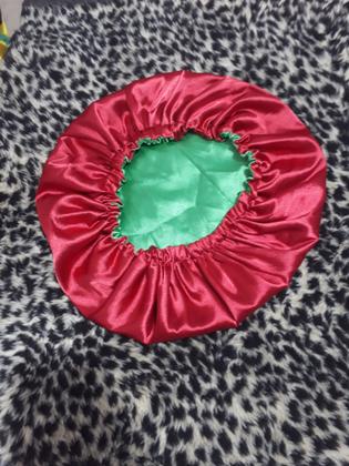 Imagem de Touca de cetim dupla face cores variadas