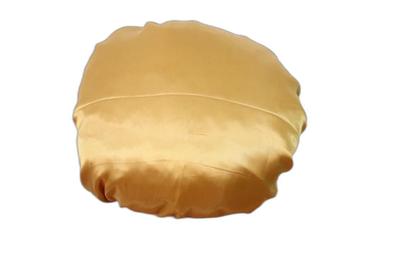 Imagem de Touca De Cetim Dupla Face Dourada E Branca Ajustável