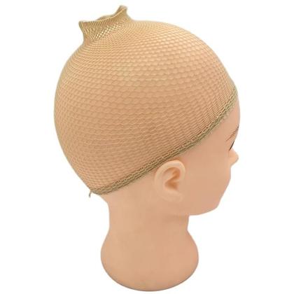 Imagem de Touca De Malha Elástica Preta Esticável 4 Peças Rede De Cabelo Para Peruca
