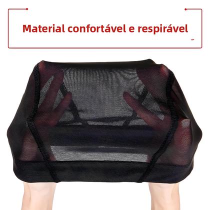 Imagem de Touca De Peruca Em Malha Respirável Preta 2 Peças Redes Elásticas Para Cabelo Turbante Para Mulheres