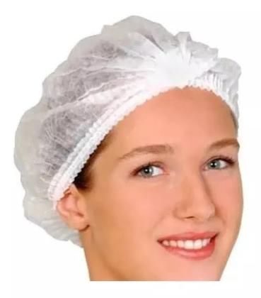 Imagem de Touca Descartável Tnt C/ Elástico C/100 C/ Nota