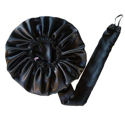 Imagem de Touca Difusora Secadora de Cetim Dupla Face Define Cachos