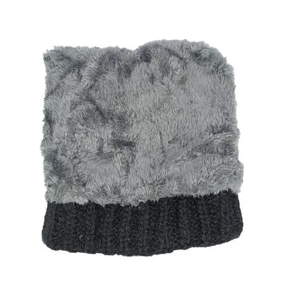 Imagem de Touca Feminina Forrada de pelinho Gorro de inverno Bordo