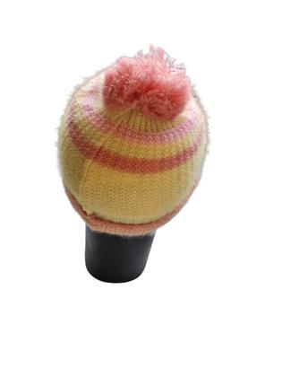 Imagem de Touca Gorro Infantil Cor Menina Inverno Com Pompom