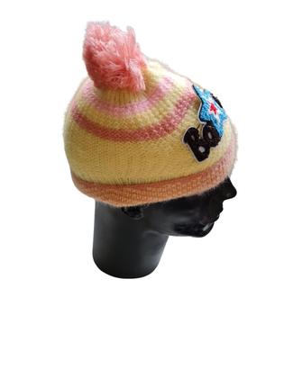 Imagem de Touca gorro infantil cor menino inverno c/ pompom