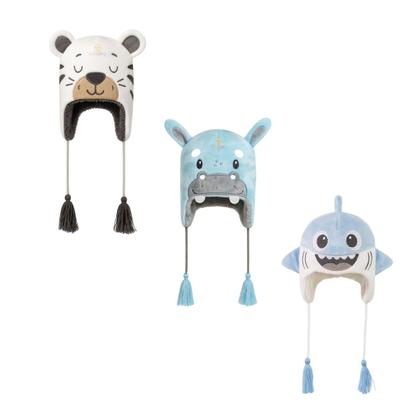 Imagem de Touca Gorro Infantil Peluciado Inverno Pimpolho Quentinha 1 A 3 Anos