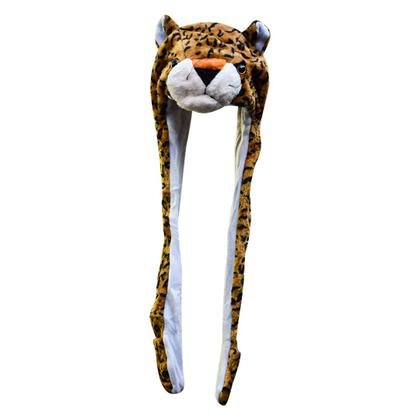 Imagem de Touca Infantil Longa de Pelúcia Bichinhos Para Inverno