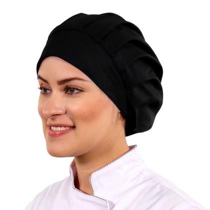 Imagem de Touca Lisa Unissex Tipo Gorro Para Clínicas Chef de Cozinha - Wp Connect