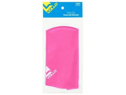 Imagem de Touca Natação e Hidroginástica Silicone VN301-4 Vollo Rosa