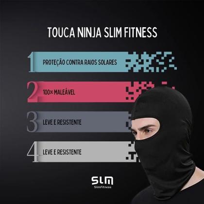 Imagem de Touca Ninja Balaclava Tecido Gelado Proteção UV50+ Motoboy
