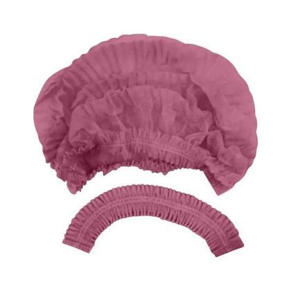 Imagem de Touca Nt Flex Descartável Rosa Com 100 Unidades Procedimentos Estéticos 