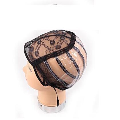 Imagem de Touca Para Confecção De Peruca Wig Preto Com Ajuste