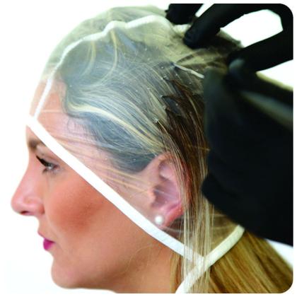 Imagem de Touca Para Descoloração Pvc 1100 Furos Transparente Dyusar