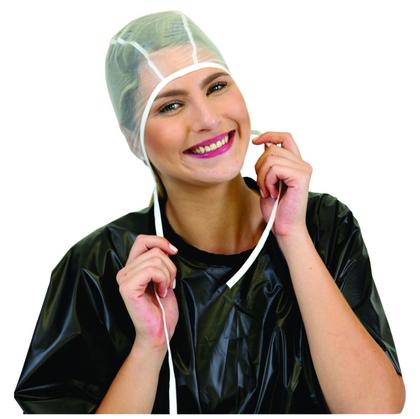 Imagem de Touca Para Descoloração Pvc 1100 Furos Transparente Dyusar