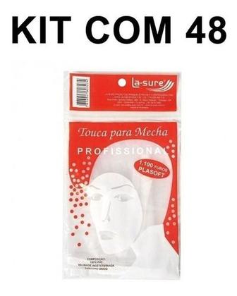 Imagem de Touca Para Mechas La Sure Com 1100 Furos Pvc 48 Unidades