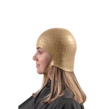 Imagem de Touca para Mechas Luzes Romana Reflexos Cores Siliconada Profissional Dompel