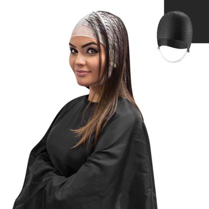 Imagem de Touca Siliconada Preta Dompel