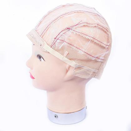 Imagem de Touca Silicone Para Confecção De Peruca Lace Wig Cor Loiro